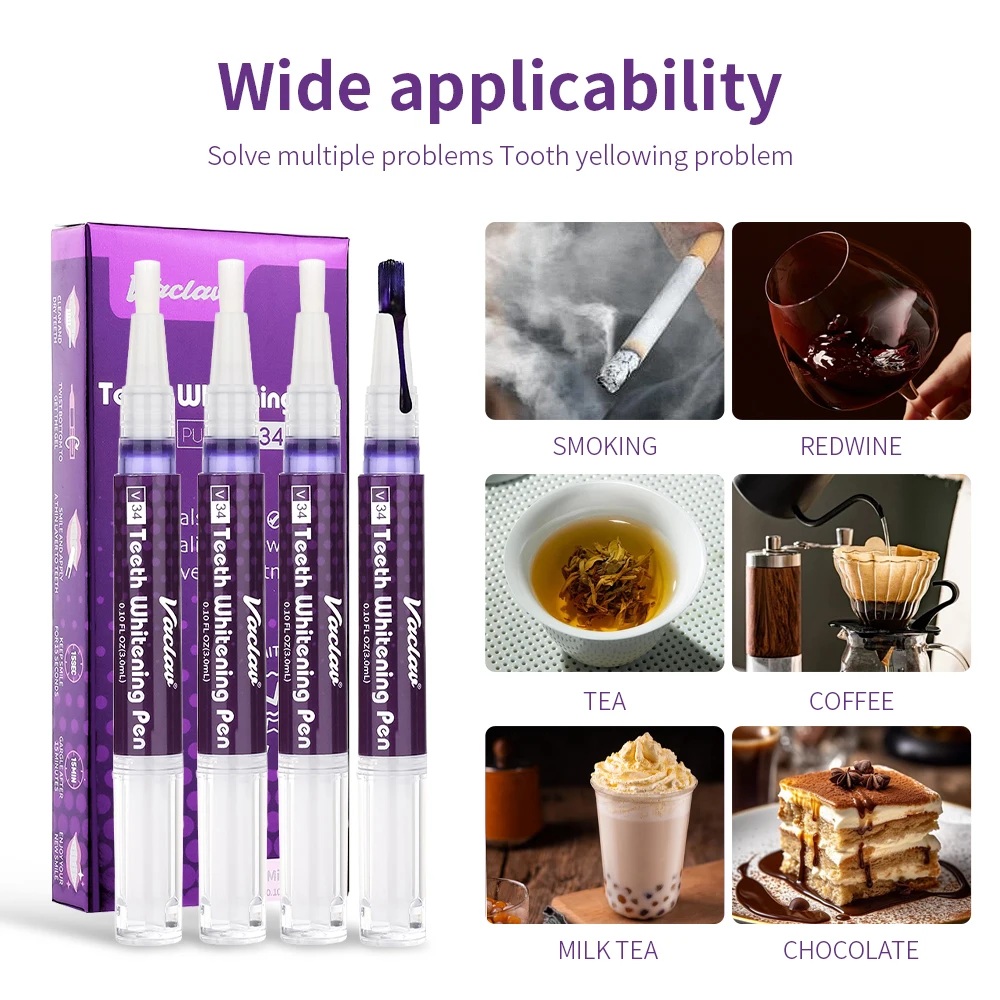 Vaclav V34 Penna Gel Sbiancant - Teeth Whitening Kit recensione e prezzo